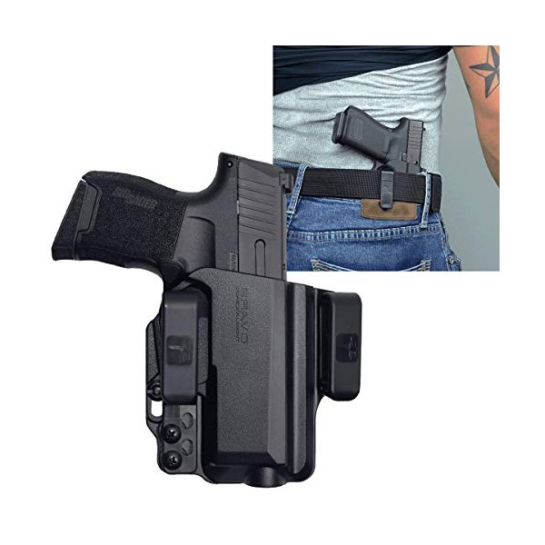 Holster for Sig Sauer P365 (3.1") - IWB Holster for Concealed Carry / Custom fit to Your Gun - Bravo Concealment