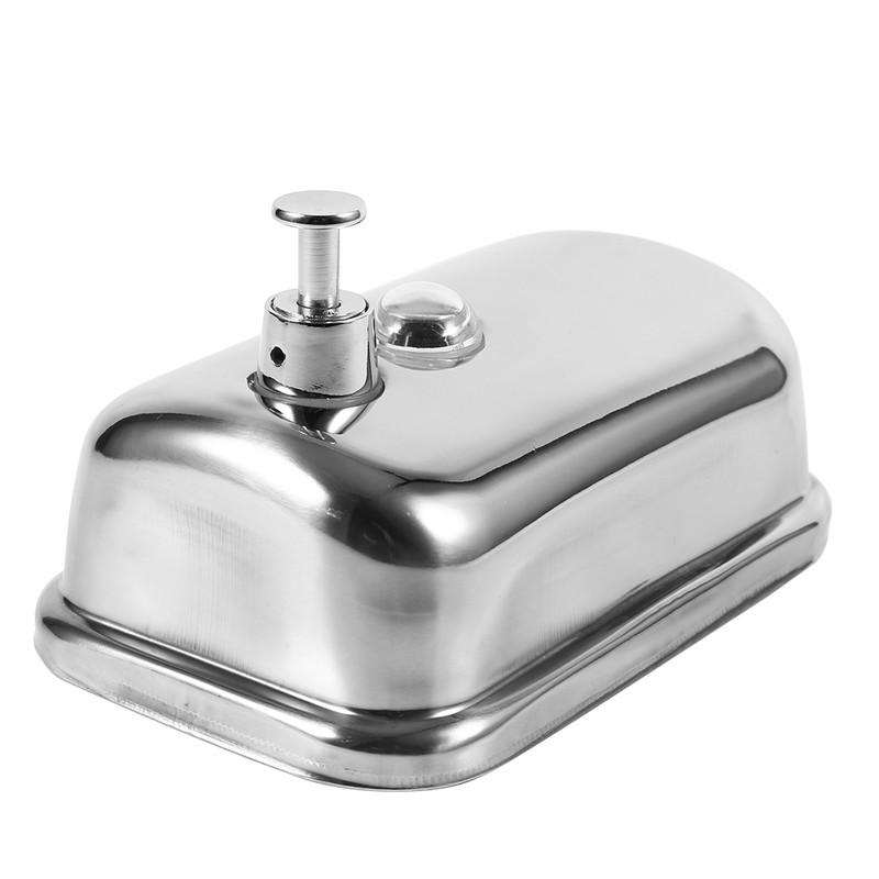 500ml Stainless Steel Pump Shower Shampoo Box Liquid Soap Lotion