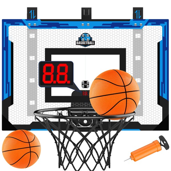 24" x 16" Indoor Large Basketball Hoop Toy - Upgraded