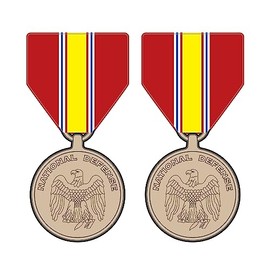National Defense Service Medal Decal