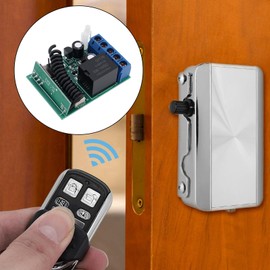 OTOTEC 2pcs 433 MHz Receiver Controller Remote Access Signal Amplifier 12V 10A for Anti-Theft Alarm Remote Control Door Lock