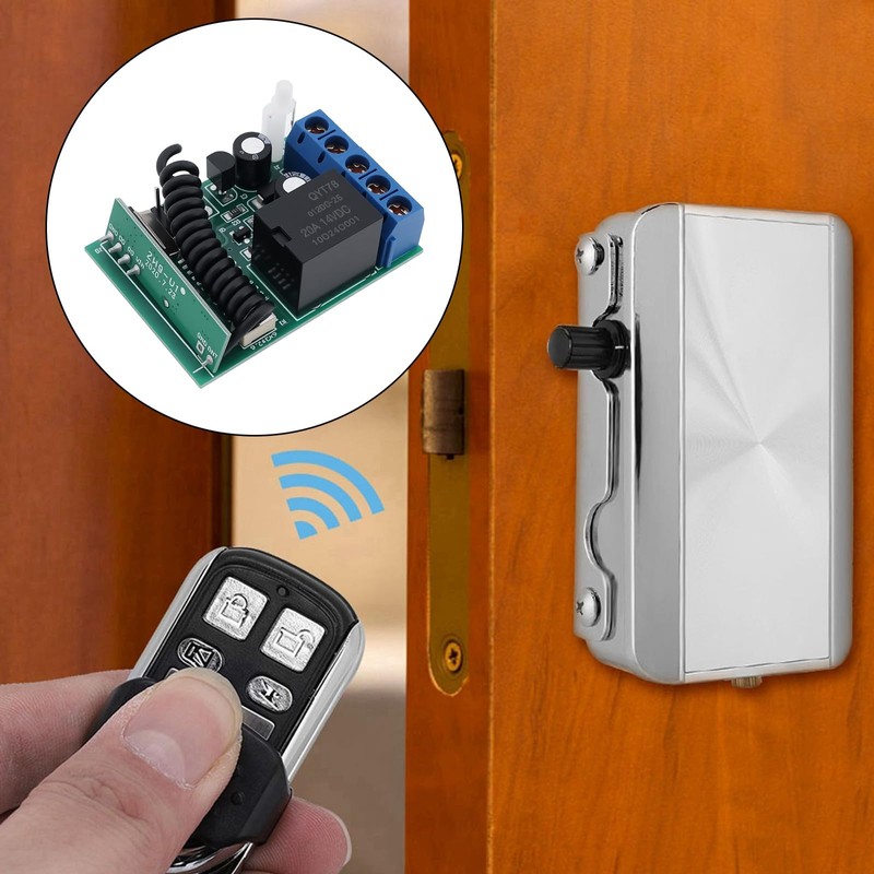 OTOTEC 2pcs 433 MHz Receiver Controller Remote Access Signal Amplifier