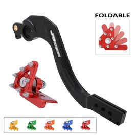 Palanca de pedal de freno trasero para motocicleta CRF250R 2004-2020 CRF450R 2005-2020 CRF450RX 2017-2020 CRF250RX 2019-2020 rojo