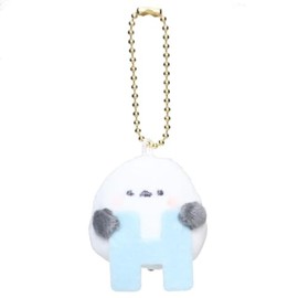 Kamio Japan Mascot Initial Mascot Key Chain/Shimaenaga H