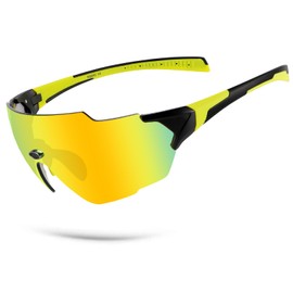 BangLong Baseball Sunglasses for Men Women, UV400 Protection Men's Sun Glasses TR90 for Sports Running Cycling Bike Unisex