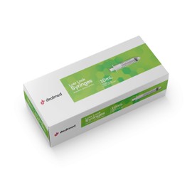 Dealmed 10mL Luer Lock Syringes, Disposable without Needles, Sterile, Single-Use (Case of 1000)