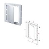 AirTech-UK Access Panel White Inspection Hatch Plastic Revision Door 200