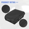 X AUTOHAUX Car Center Console Lid Armrest Seat Box Cover