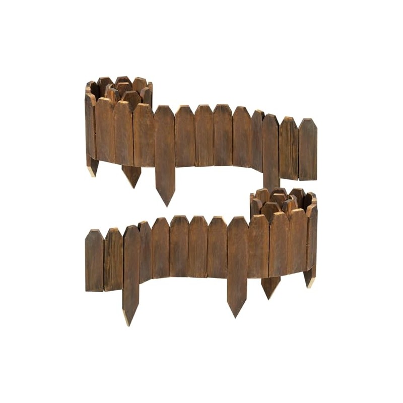 Wood Garden Edging (1)