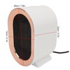 Electric Space Heater 1200W High Power Quiet Overheating Protection Dump