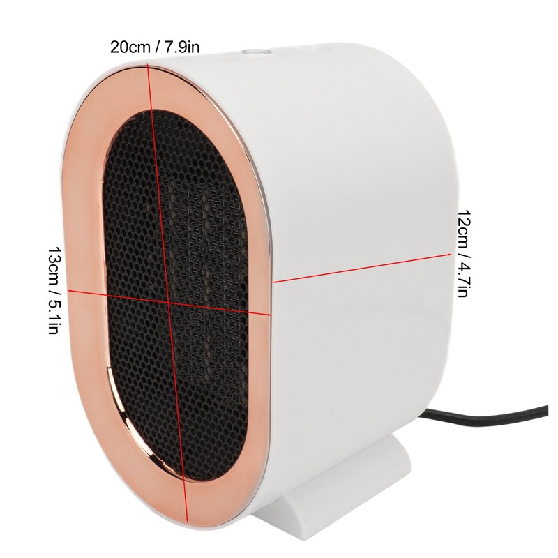 Electric Space Heater 1200W High Power Quiet Overheating Protection Dump