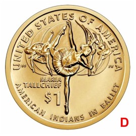 2023-D  Sacagawea $1 Native American Golden Dollar BU Uncirculated Citizenship