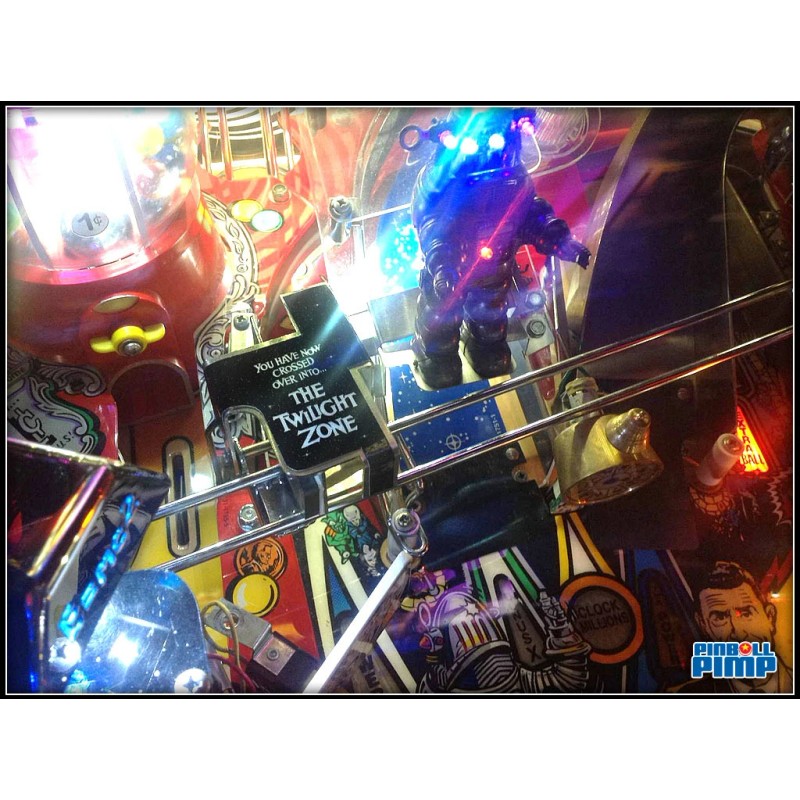 Bally Pinball Twilight Zone Pinball - STARFIELD Ball Diverter DECAL