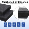 2-Pack Studio Monitor Speaker Noise Isolation Pads 3-Layer Acoustic Stand