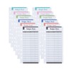 24Pcs Expense Tracker, A6 6 Holes Binder Refill Paper Budget