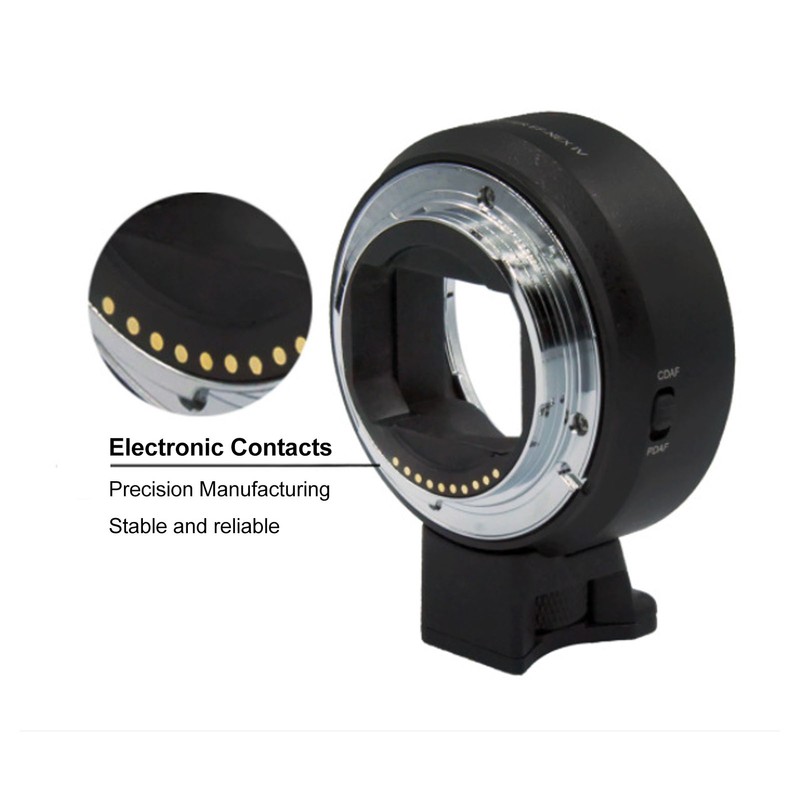Lens Mount Auto Focus Adapter Information Sharing Accurate Transmission Auto