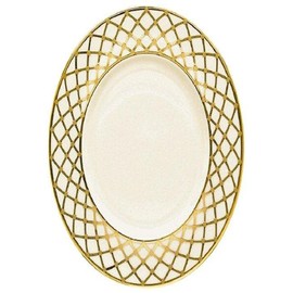 Lenox Hayworth Gold Banded Ivory China 9 Accent Plate