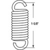 Prime-Line SP 9613 Extension Spring, Spring Steel Construction, Nickel-Plated Finish,