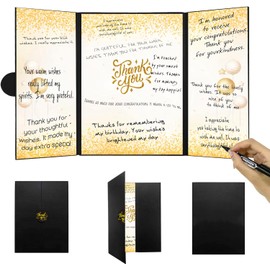 Sutjxc Thank You Party Guest Book Alternative Signature Certificate,Signature Thank You Sign,Retirement Office Party Decor, Thanks to Staff Teachers Professors Doctor Nurses Party Decorations