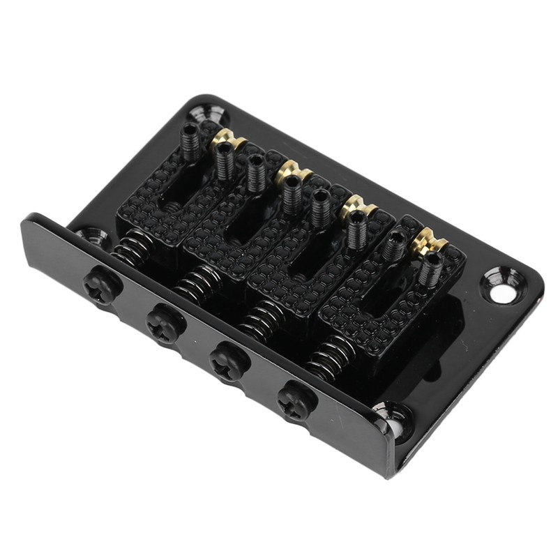 4 String Guitar Bridge Metal Enhanced Sound Stylish Electric Guitar