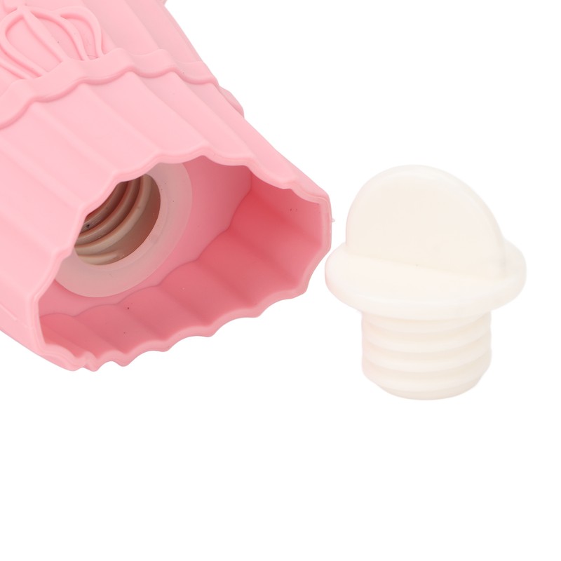 Hot Water Bottle Silicone Hot Cold Compress Pain Reduce Explosion