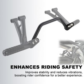 Xitomer Steel Peg Sub Cage Support Stunt Fit for CBR600RR 2007-2012 Rear Footrests Step Plate Stunt Passenger Peg Guard