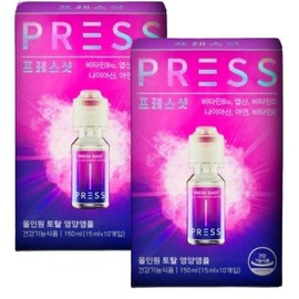 SellerHub [단비] 프레스샷 마시는 비타민 올인원 토탈 영양 앰플 15ml 10개입 x 2박스 (S42297660) [Danbi] Press Shot Drinking Vitamin All-in-One Total Nutrient Ampoule 15ml 10 Pieces x 2 Boxes (S42297660)