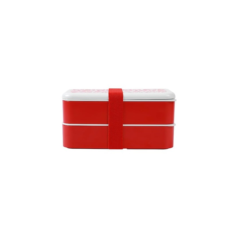 I-TOTAL® - Lunch Box with Two Levels and Cutlery with