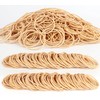 1100Pcs Rubber Bands Size #16 Rubberbands Light Brown Elastics Rubber