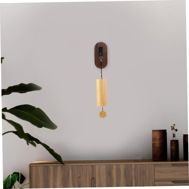 BIUDECO Metal Hook Wooden Wind Chime Bracket Wall Mount Easy