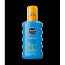 NIVEA SUN PROTECT & BRONZE OIL SPF20 200ML