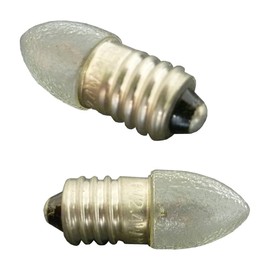 Captain Stag Y-4670 Krypton Balls, 6V-2.4W, Screw-In Type, Set of 2