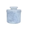 Oceanic Marble Stylish Covered Butter Crock for Kitchen Counter Top