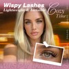 Natural Lash Clusters Wispy Eyelash Extensions Invisible Thin Band