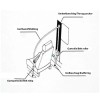 MGT 3.6M 3 Point Retractable Adjustable Car Seat Belt For