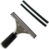 GBPro Professional Window Squeegee Stainless Wiper 15cm / 6 inches