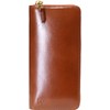 Berkut Premium Italian Leather Long Wallet, Round Zipper, Large Capacity,