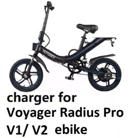 coming data powe supply battery Charger For voyager radius pro v1 V2 450w ebike 552148