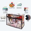 SGHUO Blanket Storage Bags 60L Extra Large Plastic Vinyl Clear