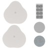 Navaris Diatomaceous Earth Tray Small Set - Trays for Kitchen