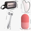 MTTAOJY Kit de rodillo facial de hielo con bandeja de