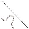 Greeily Clothes Hook Pole, High Reach Garment Hook for Hanging