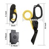 Elegital Trauma Shears Emergency Shears,Stainless Steel Foldable Scissors Pliers,Outdoor Camping