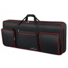 SNIGJAT 61 Key Keyboard Case, Soft Piano Bag with 0.32