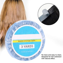 Milltrip Waterproofs Nano Hair Extension Adhesive Tape, Hair Adhesive Double Sided, Strong Hold Hair Extension Adhesive, No Trace & Easy Wash, Safe Hair Tape for Salon & Home Use (1.9