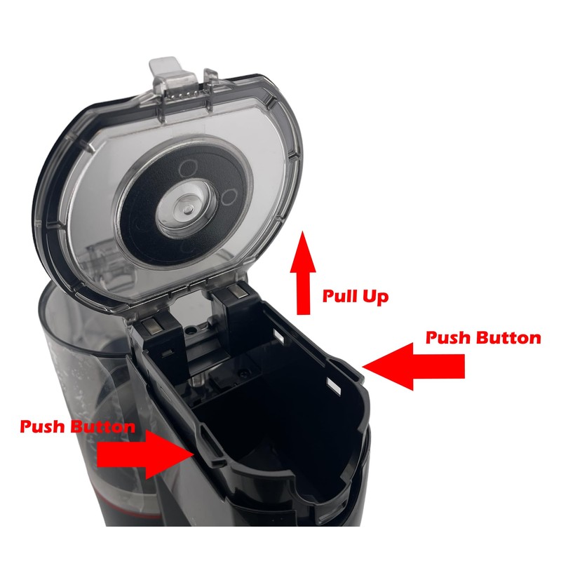 Goodsby Replacement Dust Bin Lower Lid Cover for LG CordZero