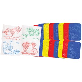 Animal Track Rubbing Plates (Pack of 16)
