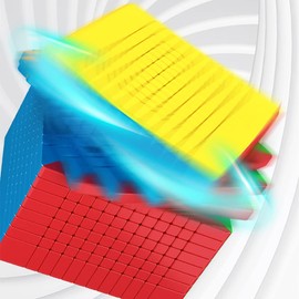 Bukefuno MoYu Meilong 12x12 Speed Puzzle Cube 12x12 Magic Cubes Moyu Stickerless Meilong 12x12x12 Cubing Classroom Speed Toys Cube