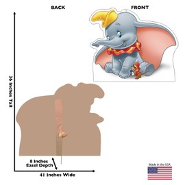 Cardboard People Dumbo Life Size Cardboard Cutout Standup - Disney's Dumbo