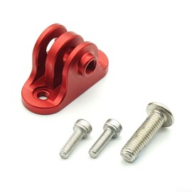 Bicycle Out Front Mount For-Gopro Adapter Aluminium For-Garmin Edge (Black)